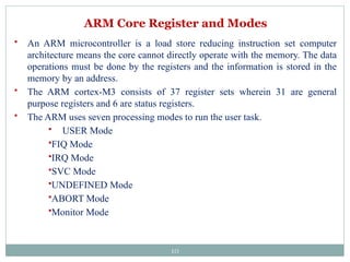 EMBEDDED SYSTEMS & IoT Unit - 2 presentation.pptx