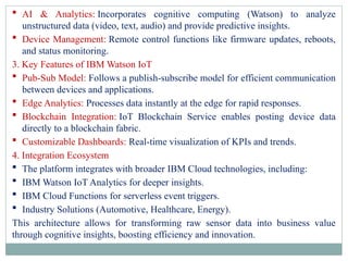 IoT Platform, Cloud Computing Platforms & Data Analytics for IoT ...