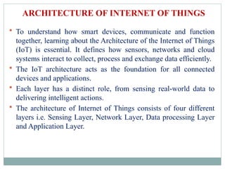 EMBEDDED SYSTEMS & IoT Unit - I presentation.pptx