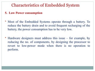 EMBEDDED SYSTEMS & IoT Unit - I presentation.pptx