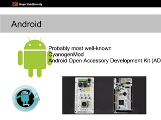 Open development tools 