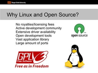 MeeGo Embedded experience OSWALD project 