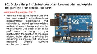 Embedded Systems and Arduino Architecture | PPT