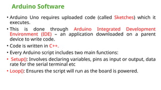 Embedded Systems and Arduino Architecture | PPTX
