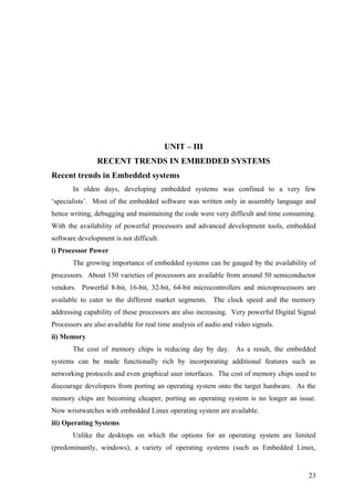 Embedded systems notes | DOC