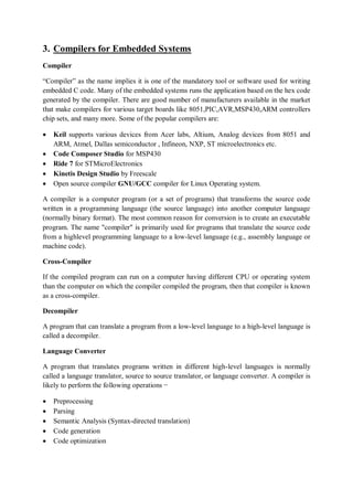 Embedded system software | PDF