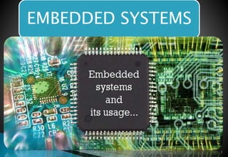 Embedded systems presentation | PPT