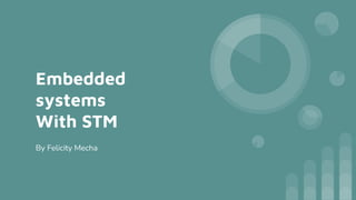 Embedded
systems
With STM
By Felicity Mecha
 