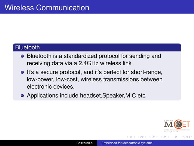 Embedded Systems Unit3 Ppt