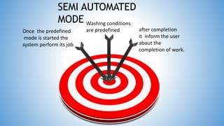 Embedded system in washing machine | PPTX
