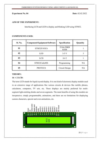 Weather monitoring System Using STM32 | PDF