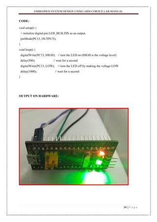 Weather monitoring System Using STM32 | PDF