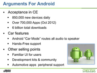 Simultaneously Leveraging Linux and Android in a GENIVI compliant IVI ...
