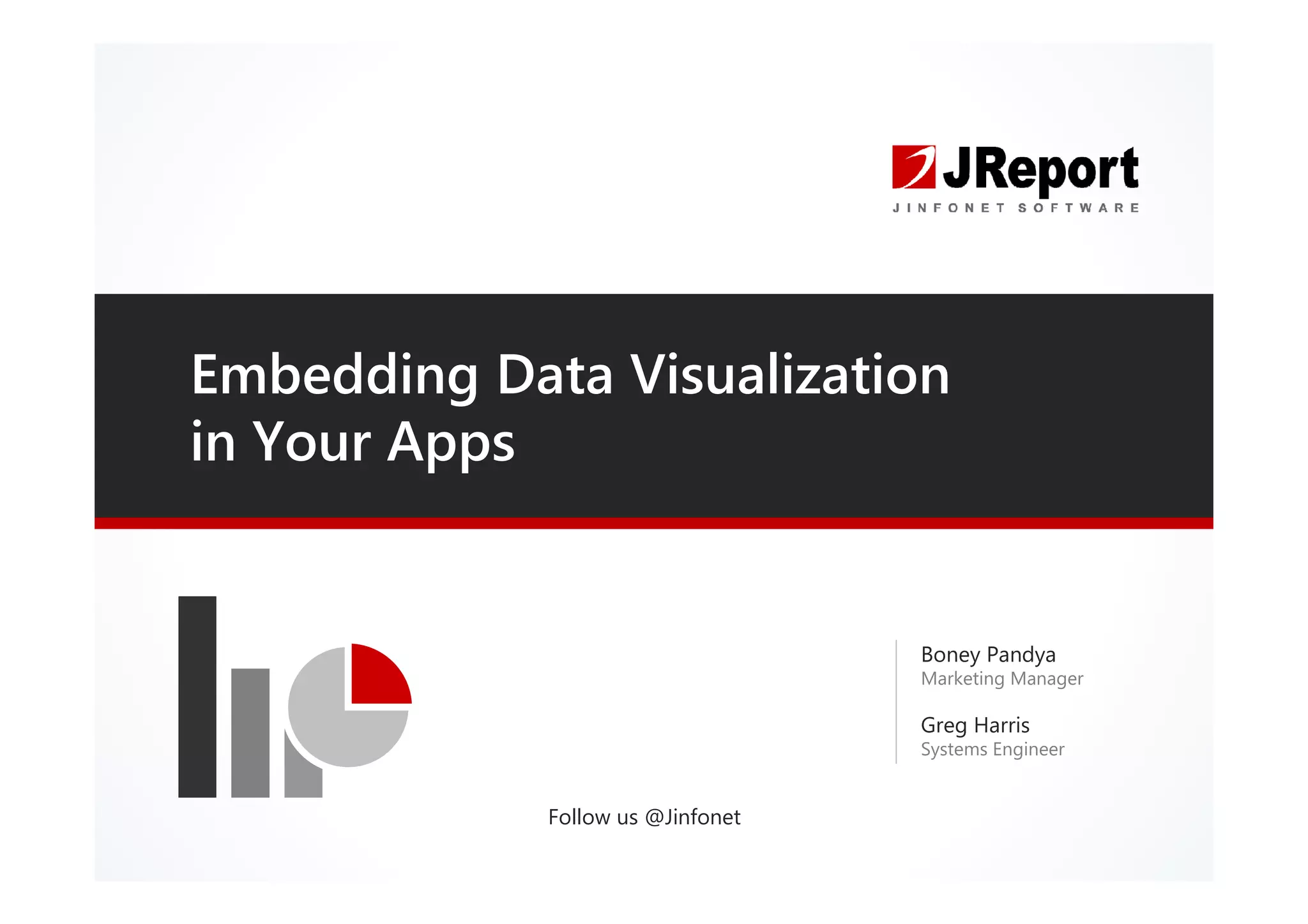 Embedding Data Visualization In OEM and Saas Apps | PPT