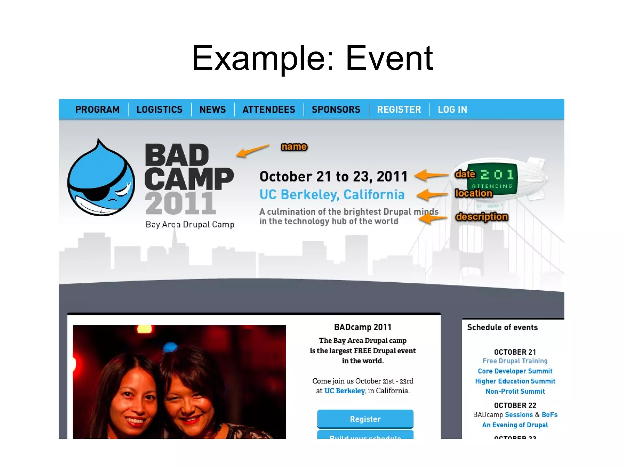 Example: Event 