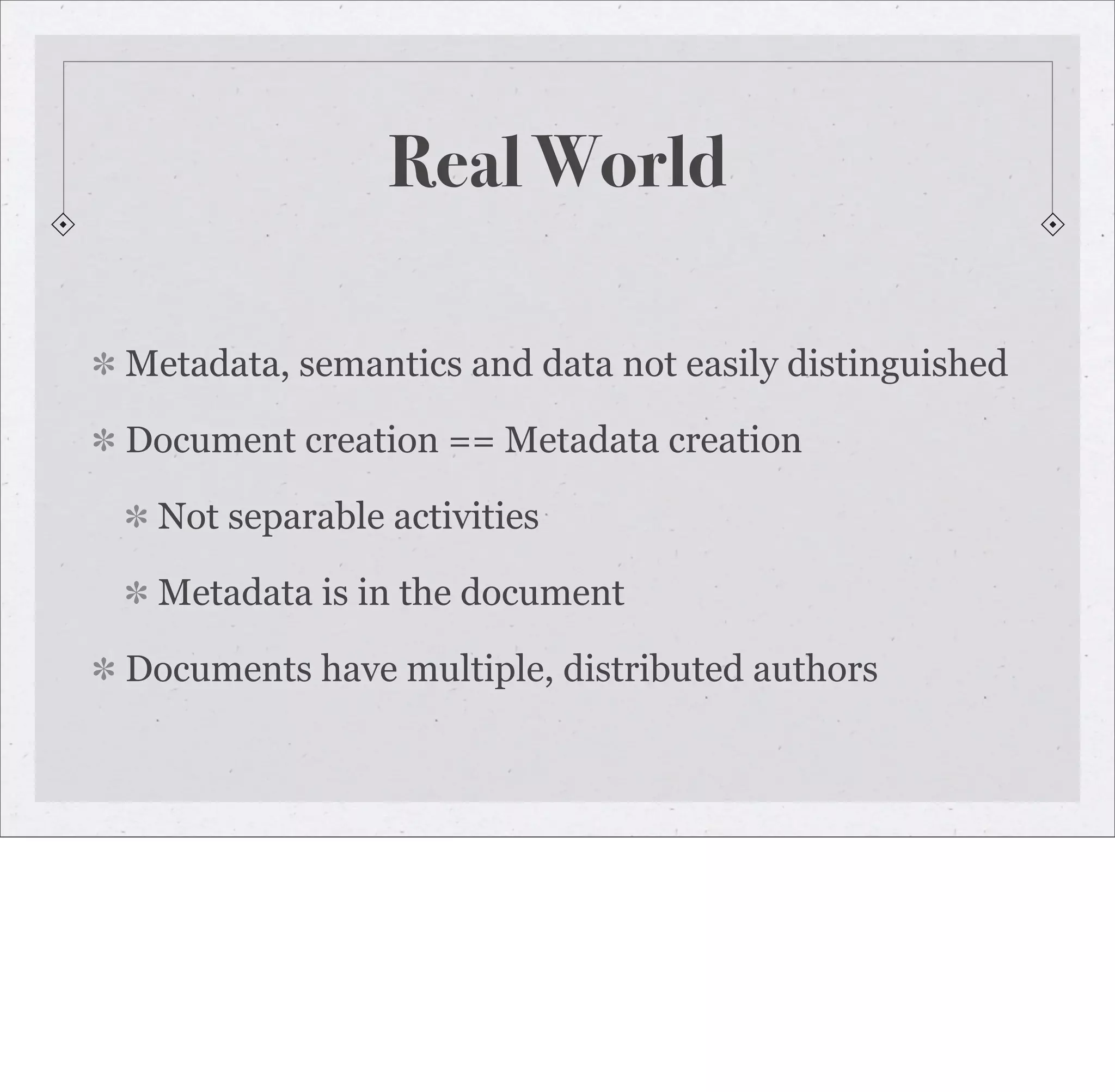 Embedding Metadata In Word Processing Documents