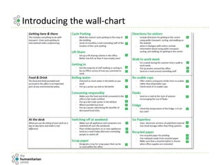 Introducing the wall-chart
 