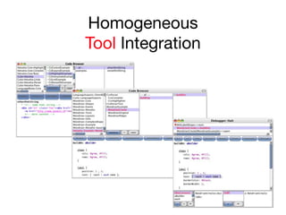 Homogeneous
Tool Integration
 