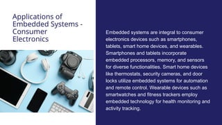 Comprehensive Overview of Embedded Systems and Their Applications in ...