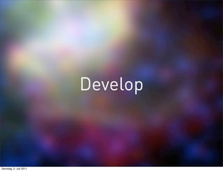 Develop



Samstag, 2. Juli 2011
 