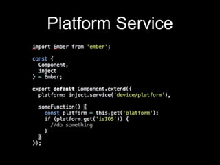 Platform Service
 