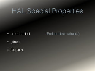 HAL APIs and Ember Data | PPT