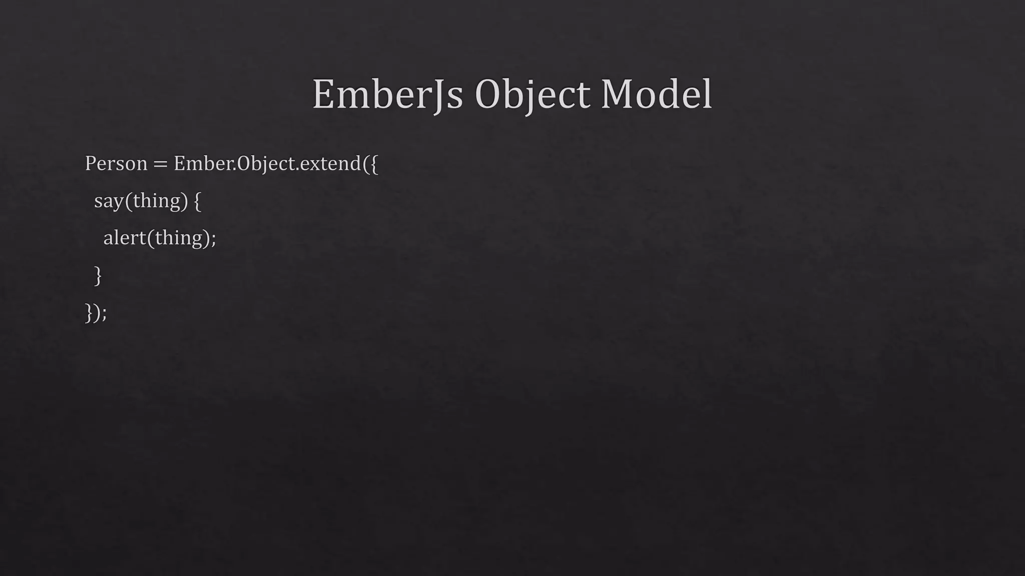 Ember.js and .NET Integration