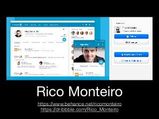 Rico Monteiro
https://www.behance.net/ricomonteiro
https://dribbble.com/Rico_Monteiro
 