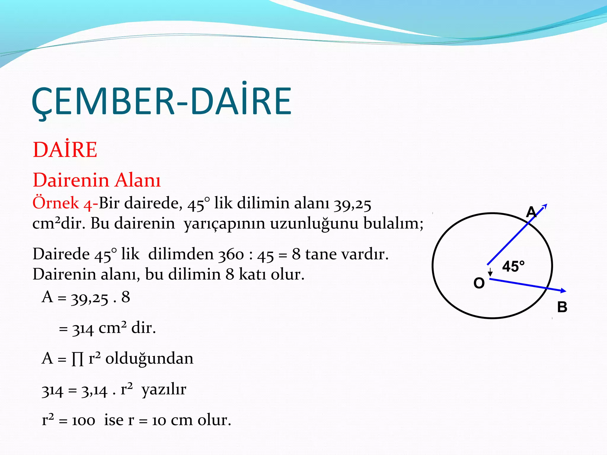 çEmber ve dairee | PPT
