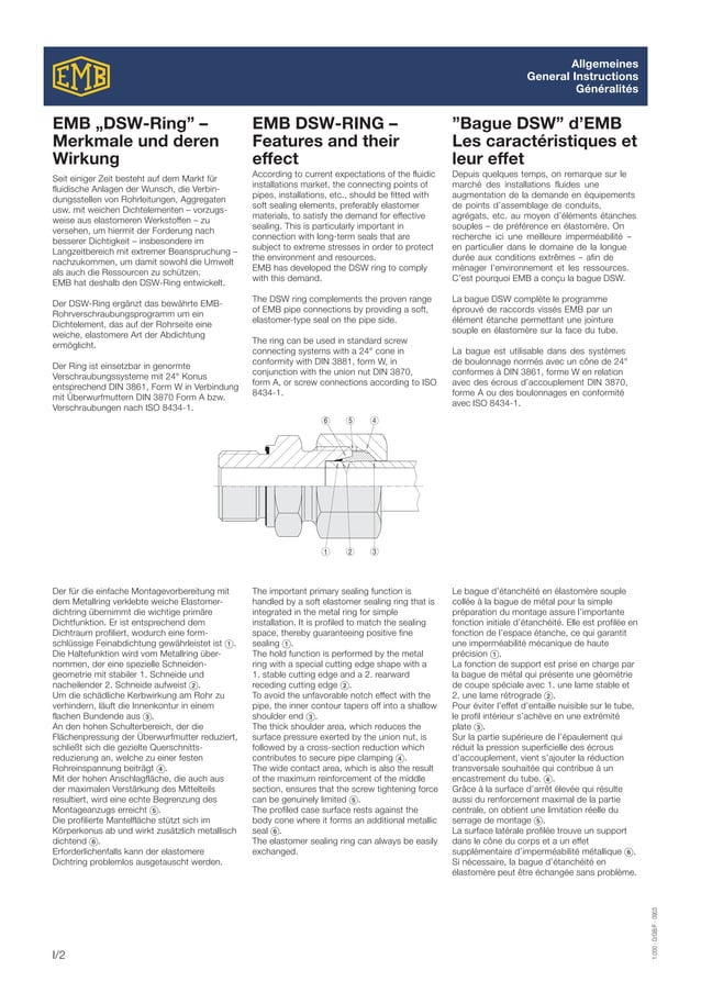 Emb fitting catalogue