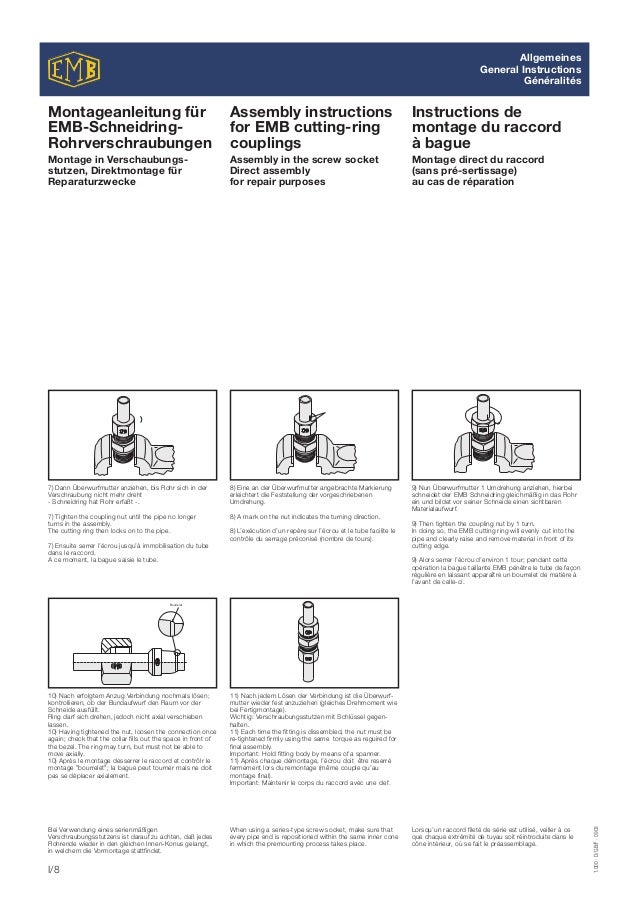 Emb fitting catalogue