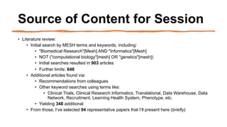 Clinical Research Informatics Year-in-Review - 2023 | PPT