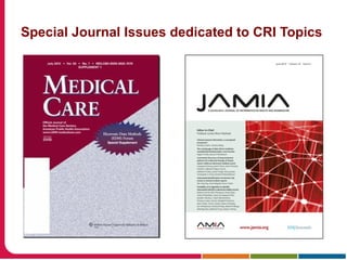 Special Journal Issues dedicated to CRI Topics
 