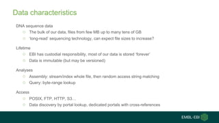 Embl ebi use-cases_-_t.wildish | PPT