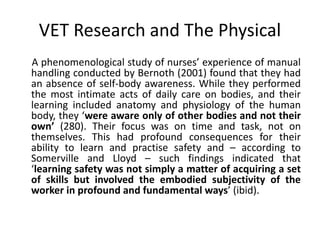 Embodied Learning in Vocational Education-Professor Terry Hyland.pptx