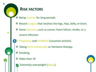 Embolic and thromboembolic diseases | PPTX