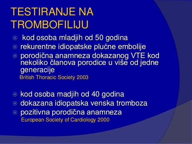 Embolija pluca