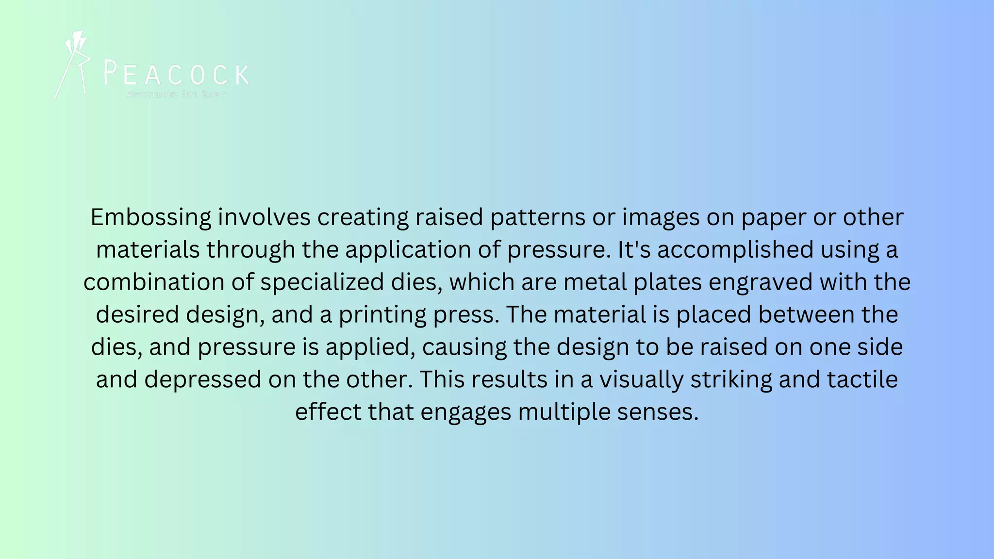 Embossing Printing | PDF