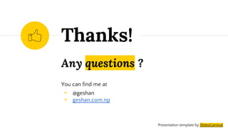 Easy Deployment process
Nancy Deploy
Cap/Kube deploy
 