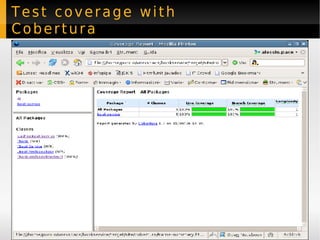 Test coverage with Cobertura 