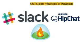 Chat Clients with rooms or #channels
 