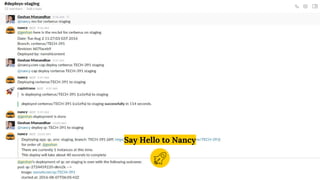 Say Hello to Nancy
 