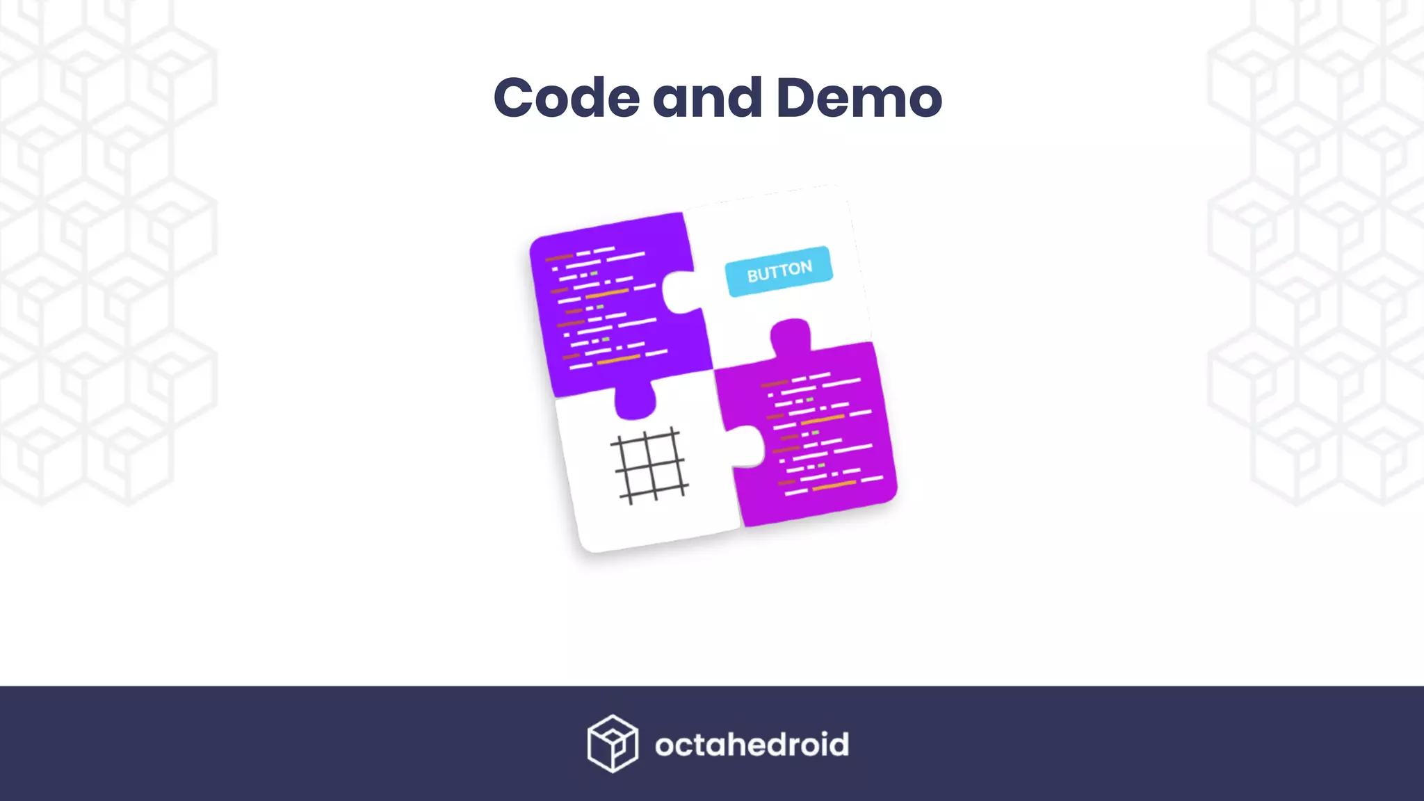 Code and Demo
 