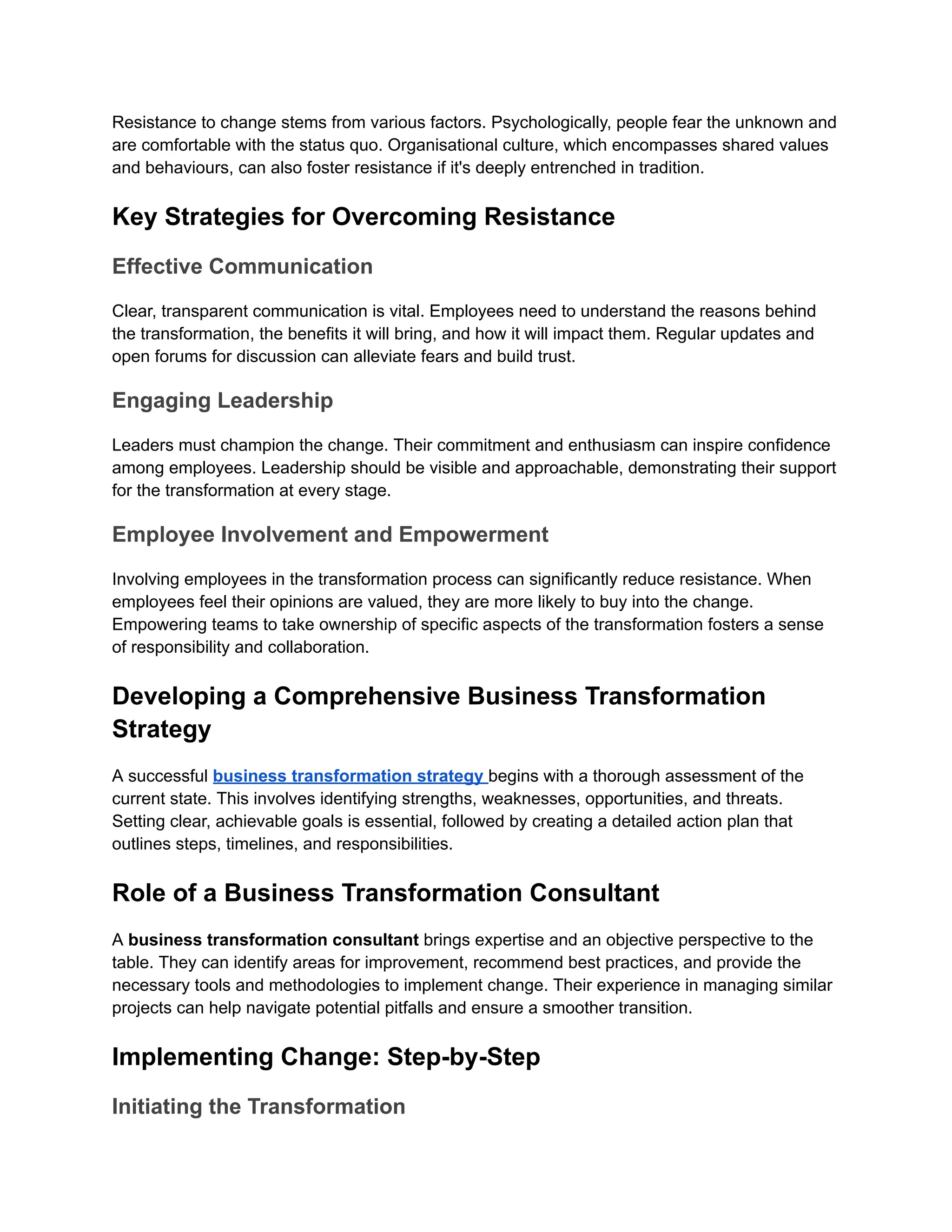 Embracing Change_ Strategies for Overcoming Resistance During Business ...