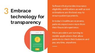 3 Ways To Embrace the Consumer Demand For Price Transparency in Healthcare 