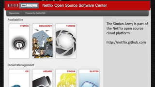 Netflix Injection Testing Embracing Failure - Fault Injection and Service Resilience at Netflix ...