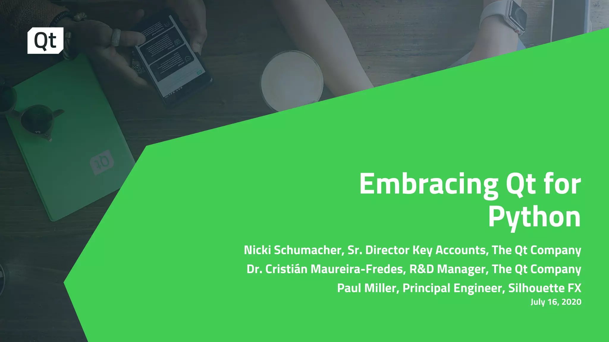 Embracing Qt for Python | PPT