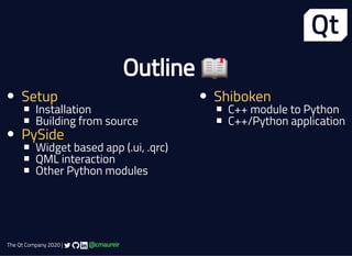 Embracing Qt for Python | PPT