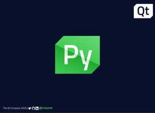 Embracing Qt for Python | PPT