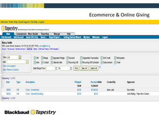 A Communications Tool Direct Mail Email Cost? Expensive  (materials/prep/postage) Very low cost Preparation? Substantial – labor intensive Easy Customizable? Content? Timing? Acceptance? 